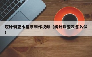 贺州统计调查小程序制作视频（统计调查表怎么做）